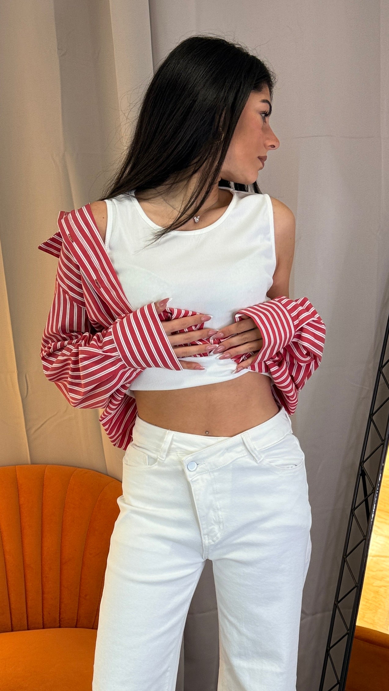 Camicia con Canotta Integrata – Civico 1