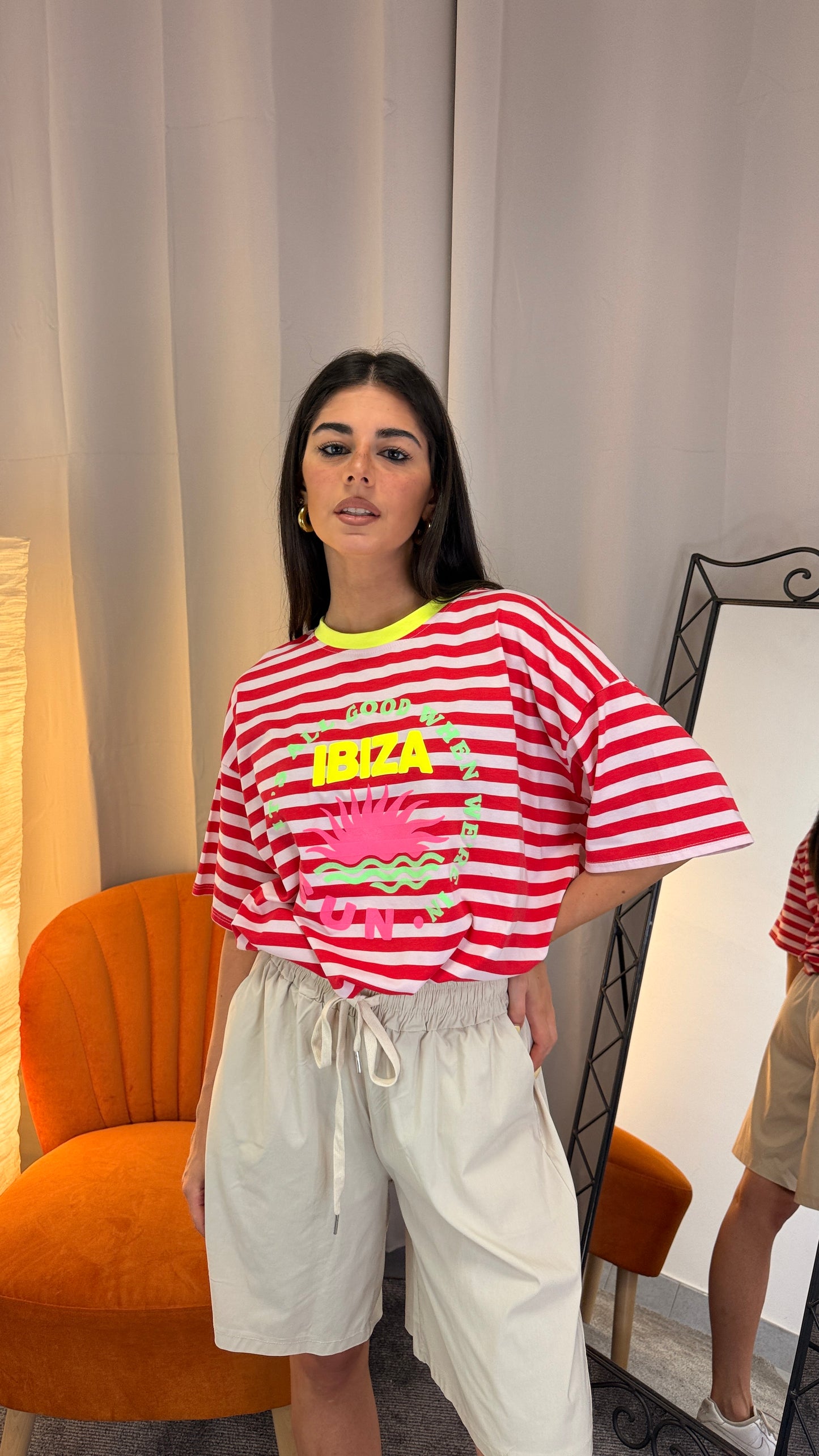 T-Shirt Ibiza a Righe