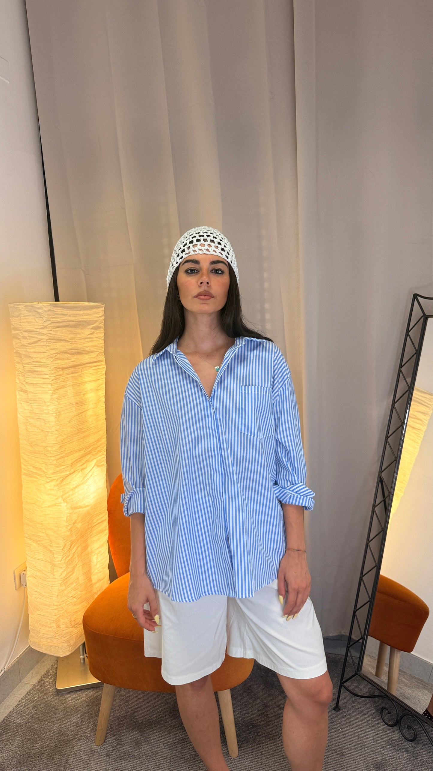 Camicia a Righe Beach Girl